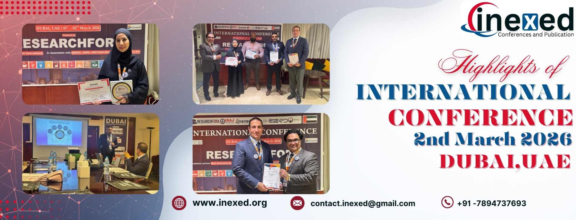 International Conference 2026 - Dubai, UAE